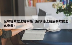 区块链数据上链实操(区块链上链后的数据怎么查看)