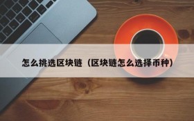 怎么挑选区块链(区块链怎么选择币种)