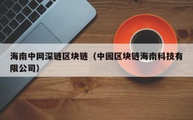 海南中网深链区块链(中园区块链海南科技有限公司)