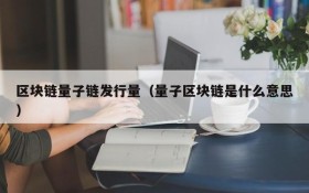 区块链量子链发行量(量子区块链是什么意思)