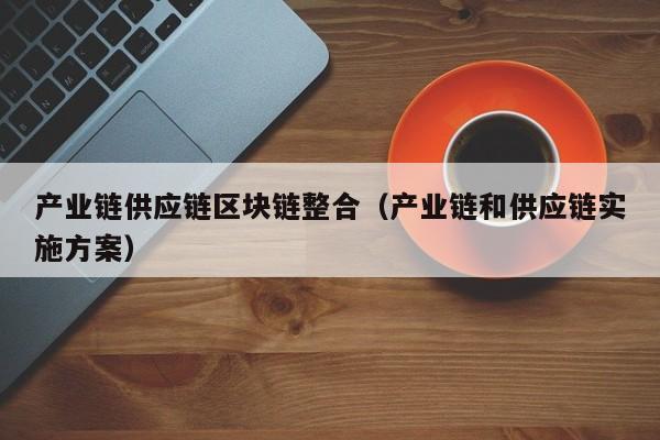 产业链供应链区块链整合（产业链和供应链实施方案）